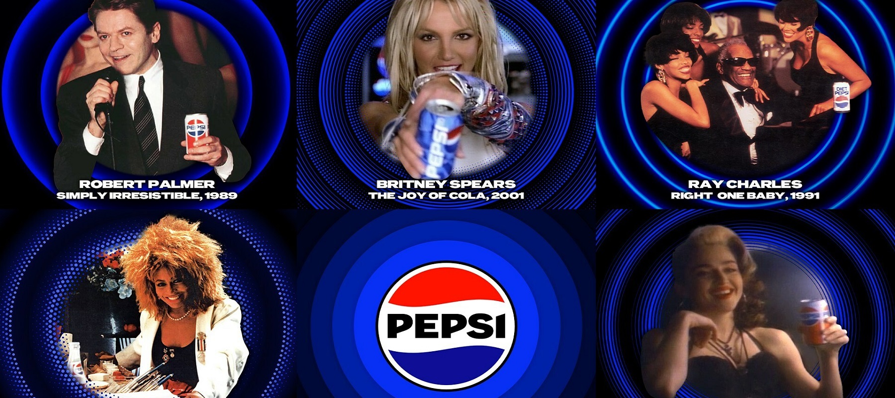 Pepsi rereleases music video commercials in celebration of music